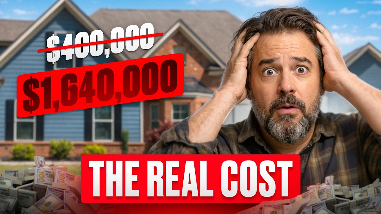 The Real Cost of Homeownership: Why a $400K House Really Costs $1.6M