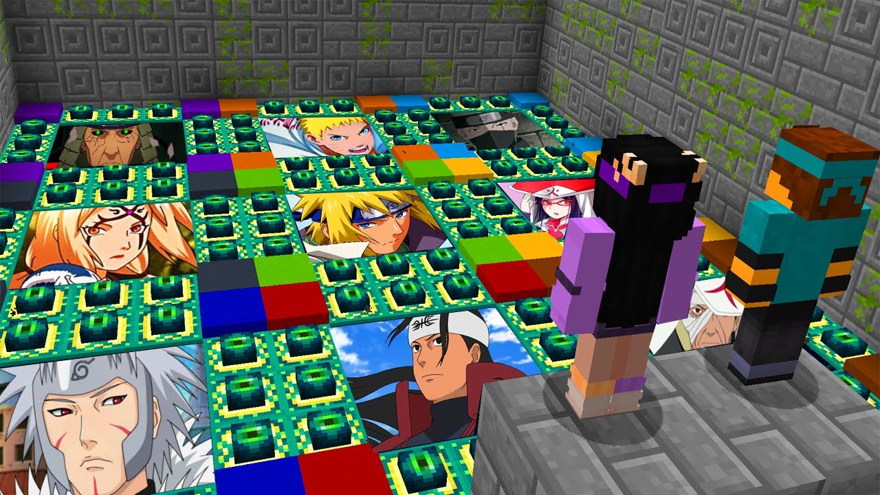 NÃO ESCOLHA O PORTAL ERRADO DOS HOKAGES no MINECRAFT!
