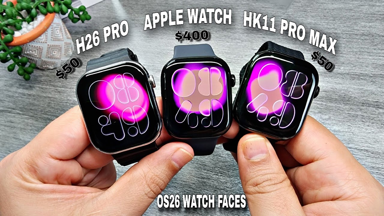 НОВЫЕ ЦИФЕРБЛАТЫ H26 PRO / HK11 PRO MAX НА ОС OS26 — ДЕЙСТВИТЕЛЬНО ЛИ ОНИ ОДИНАКОВЫЕ?