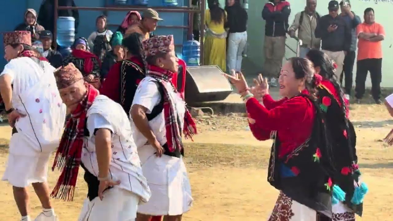 Cultural dance by Magar community  at Bhugol park , Leknath,Pokhara