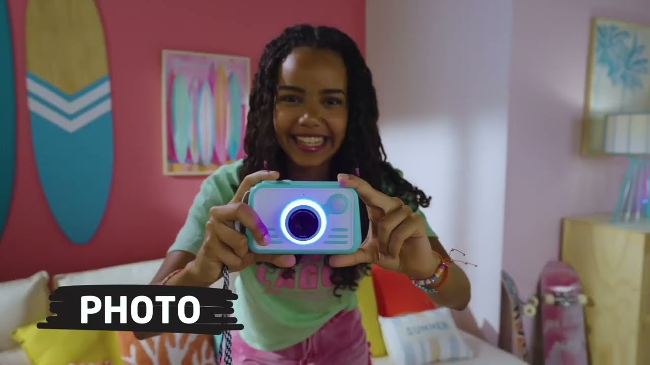 The new Instant Print Camera 2.0 - print in colour!