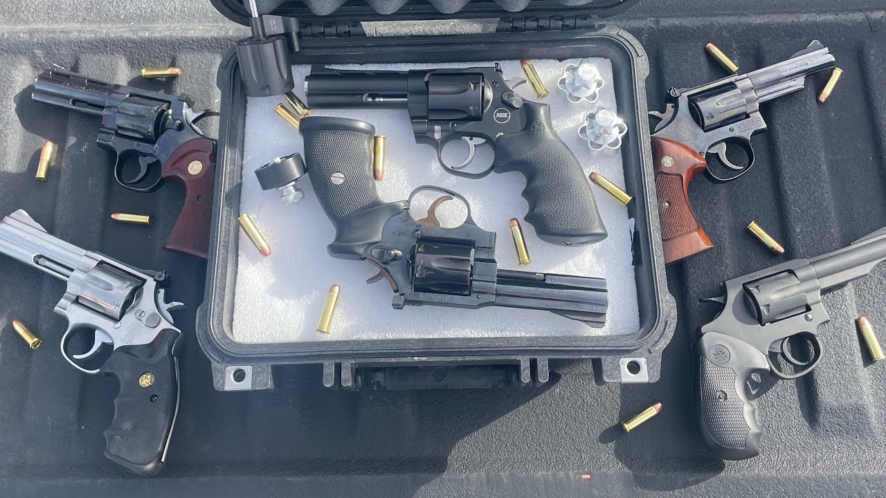 357 Revolver Shoot off!! Comparison of different revolvers