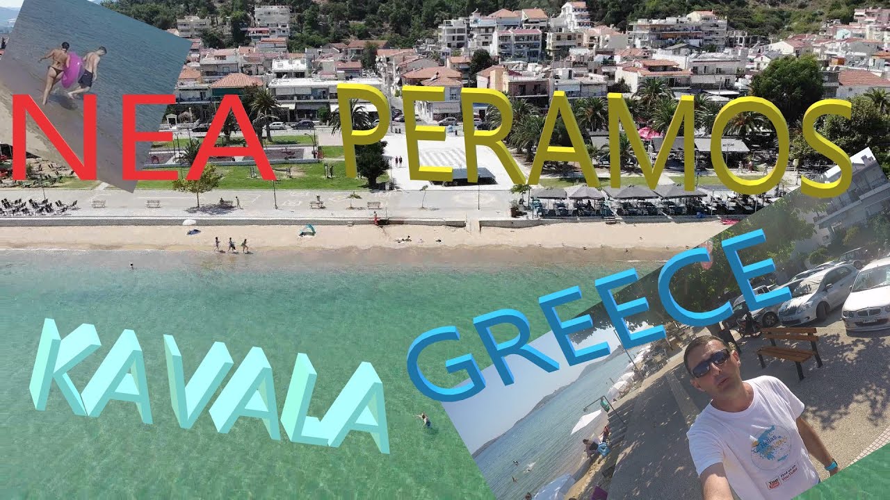 Nea Peramos, Kavala from above  #hellasheavens #neaperamos #kavala