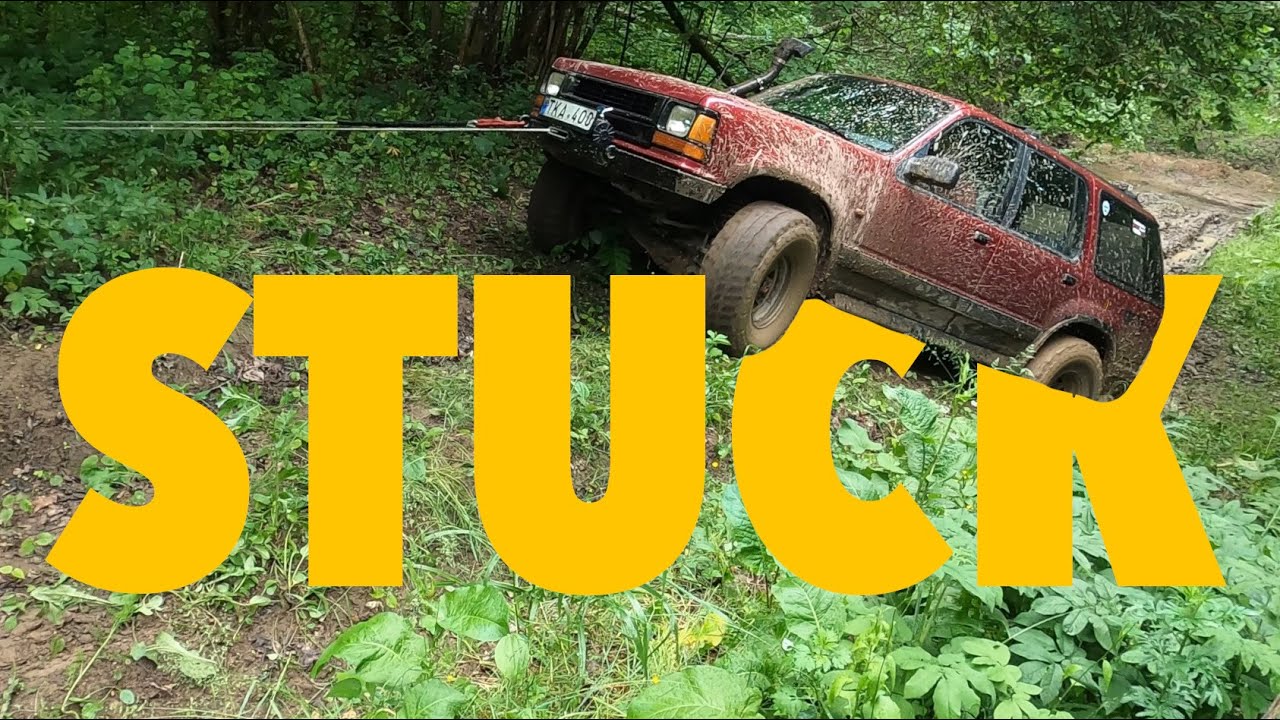 Long trip in Lithuania, even visited Tank - Ford Explorer