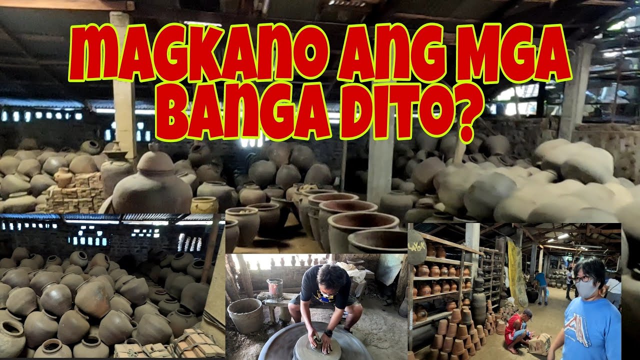 The art of Pottery (Vigan Ilocos Sur) Magkaiba pala ang Pang luto at Pang ferment na Banga..