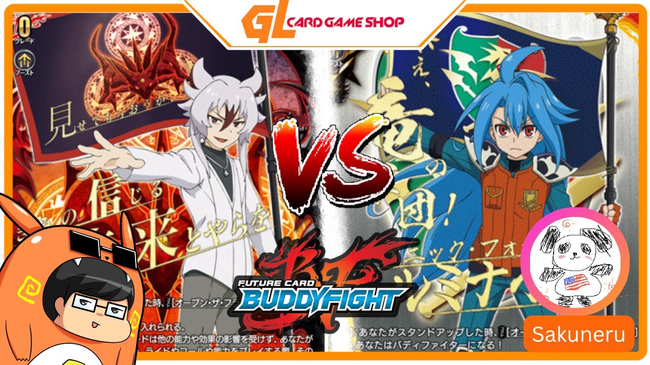 【DZ-TB01】Kyoya & Azi Dahaka VS Tasuku & Jackknife | Cardfight!! Vanguard
