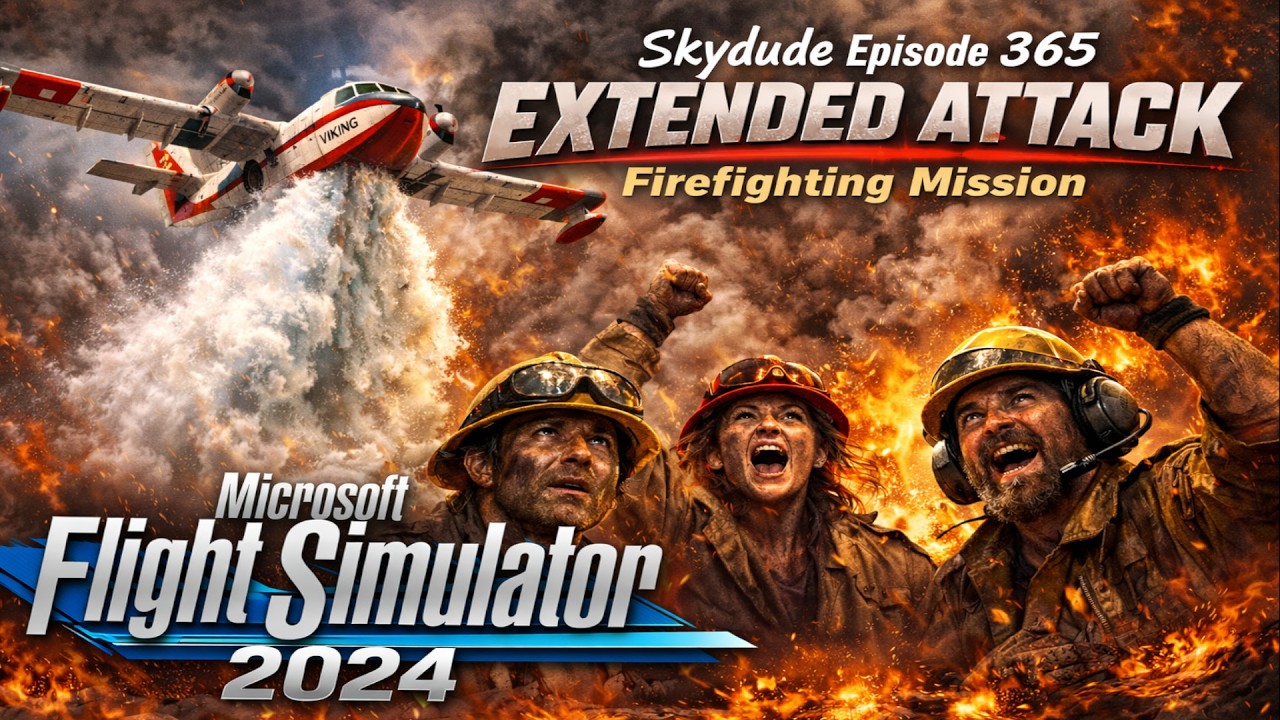 Skydude EP 365 - EXTENDED ATTACK unlocked - MSFS 2024