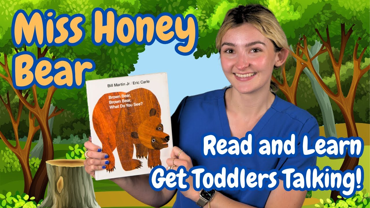 Brown Bear, Brown Bear What Do You See? | Support Toddler Talking & Early Language Skills