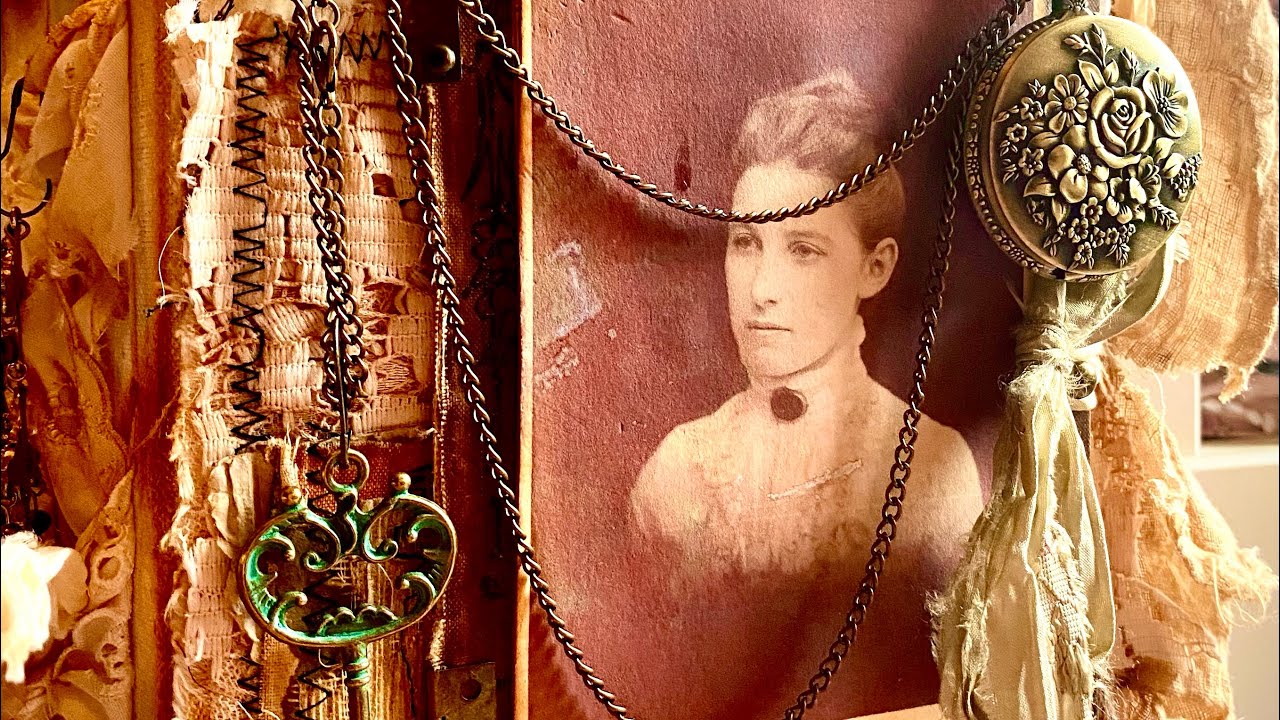 Times gone by, Victorian junk journal. SOLD  #victorianjournal #junkjournal