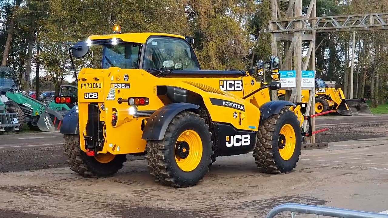 2023 JCB 536-95 AgriXtra 4WS 4WS 4.8 Litre 4-Cyl Diesel TeleHandler Wheel Loader (150 HP) Demo #mms