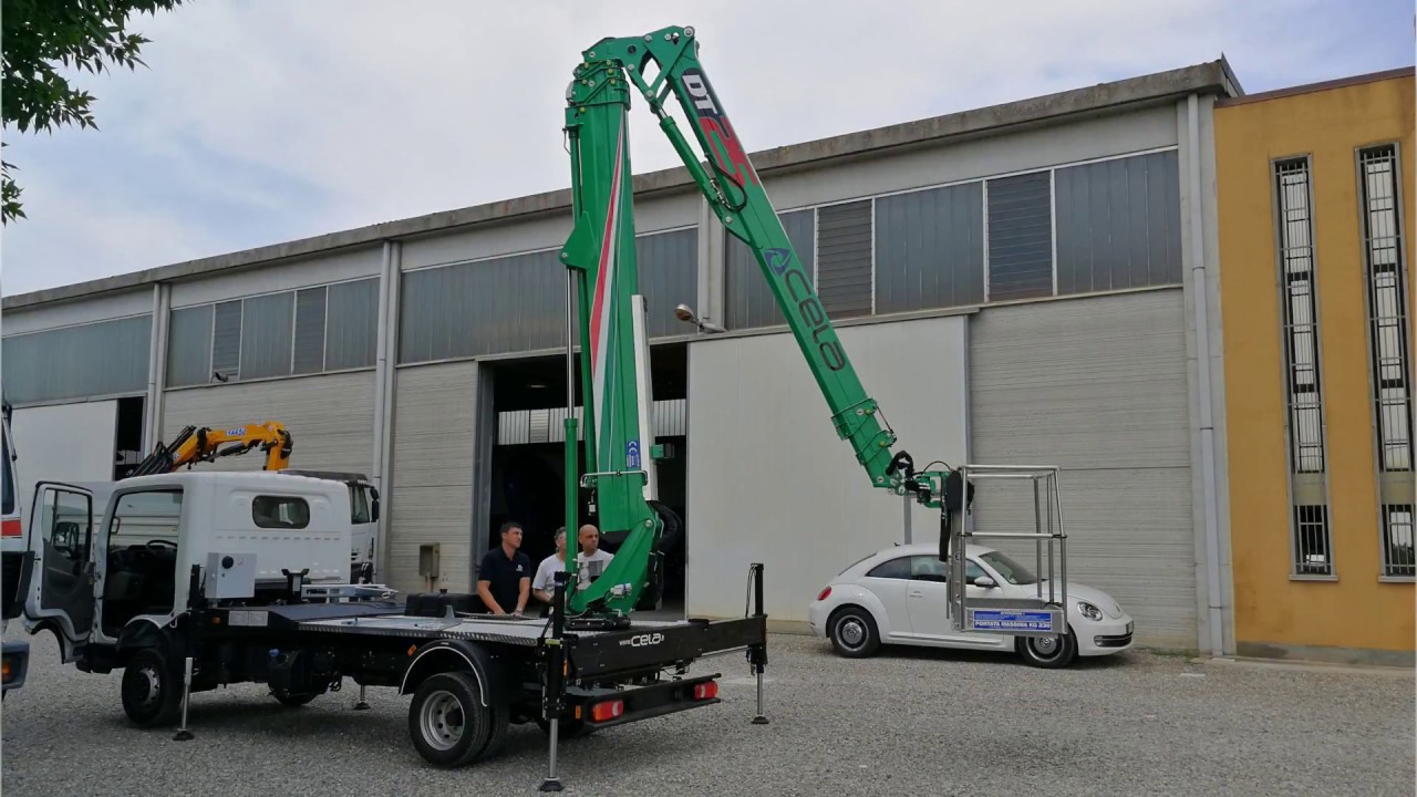 Piattaforma aerea Cela DT22 25 con credito d'imposta Piano di transizione 5.0