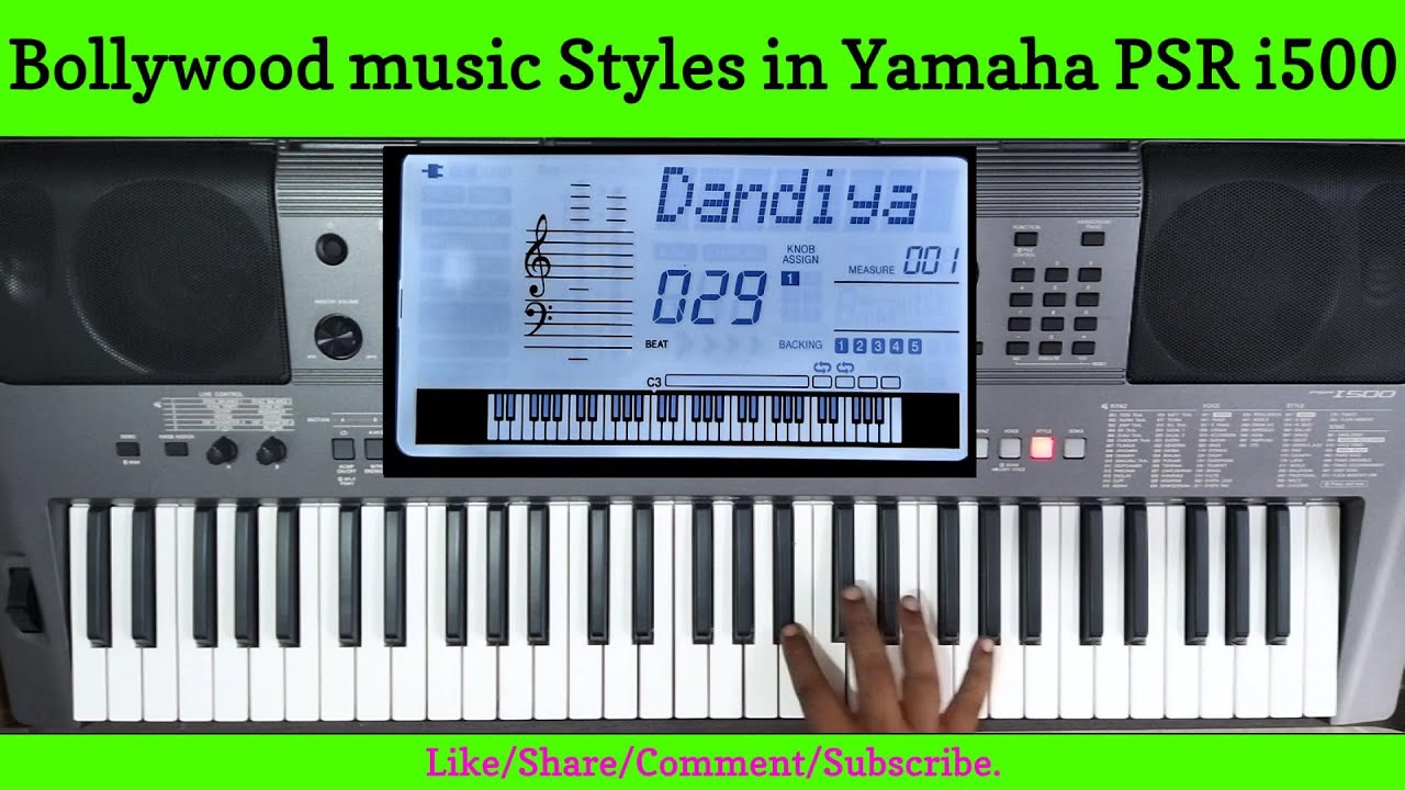 Yamaha PSR i500 || Bollywood Styles and Indian Rhythms