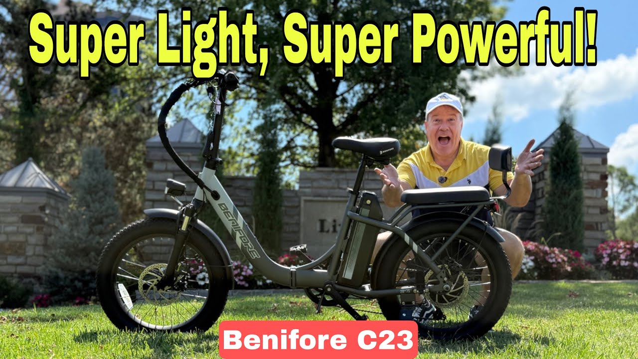 This Light Ebike Can Carry You Almost Anywhere! The Benifore C23 Electric Bike