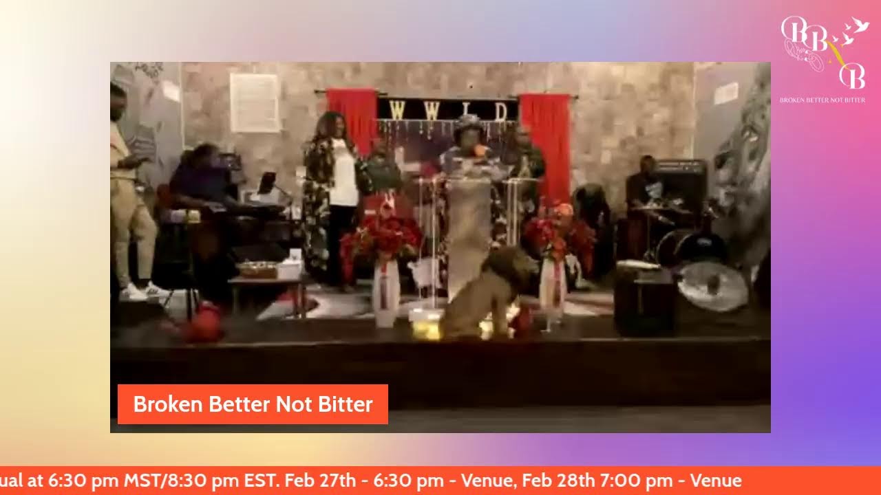 Broken Better Not Bitter Conference