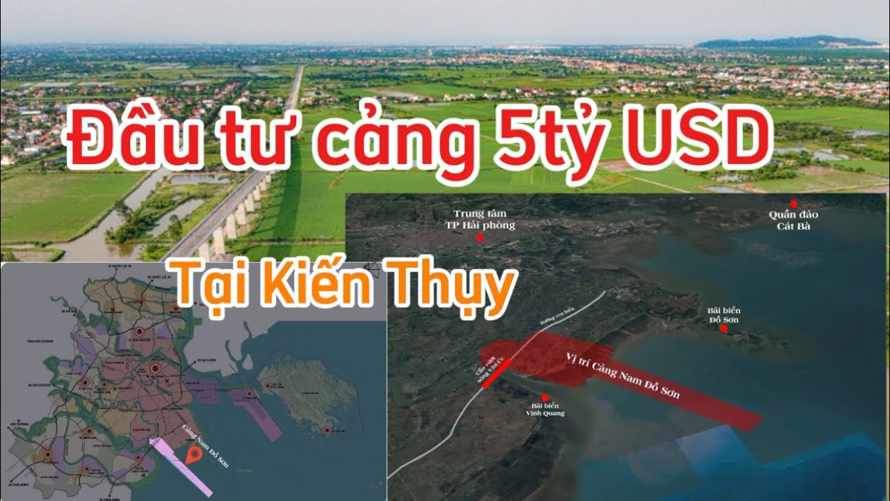 Hải Phòng dự kiến đầu tư 5tỷ USD xây dựng cảng Nam Đồ Sơn