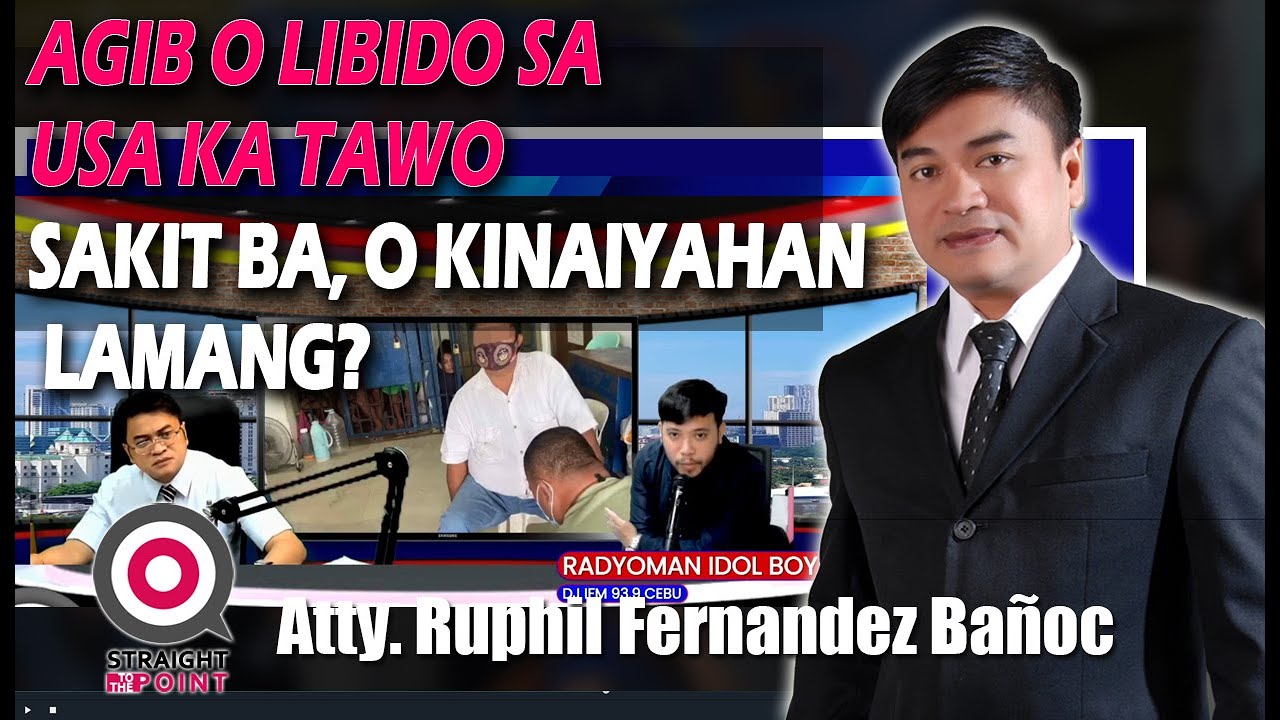 AGIB O LIBIDO SA USA KA TAWO, SAKIT BA O KINAIYAHAN LAMANG?