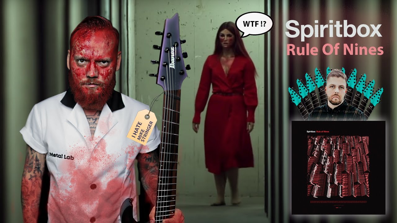 SPIRITBOX - Rule Of Nines | GUITAR COVER +TAB+ комментарии