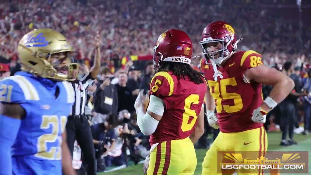 Field-level highlights of No. 17 USC's 29-10 Crosstown Rivalry win over UCLA