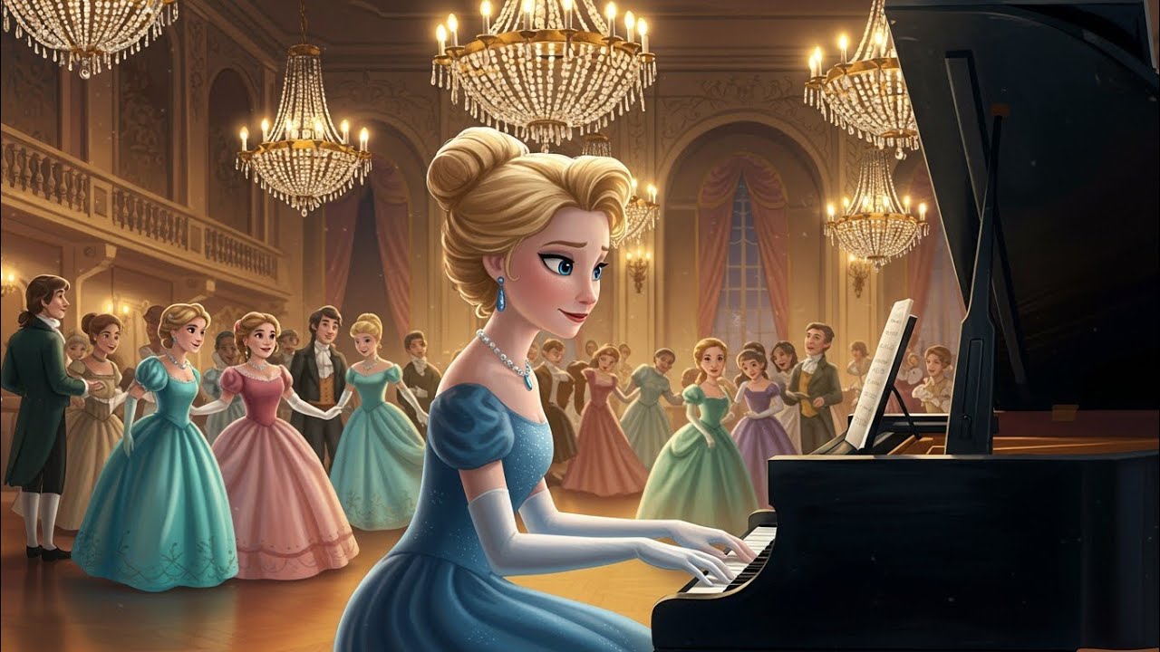 Cinderella's and the Secret Piano - A Bedtime Story for Kids