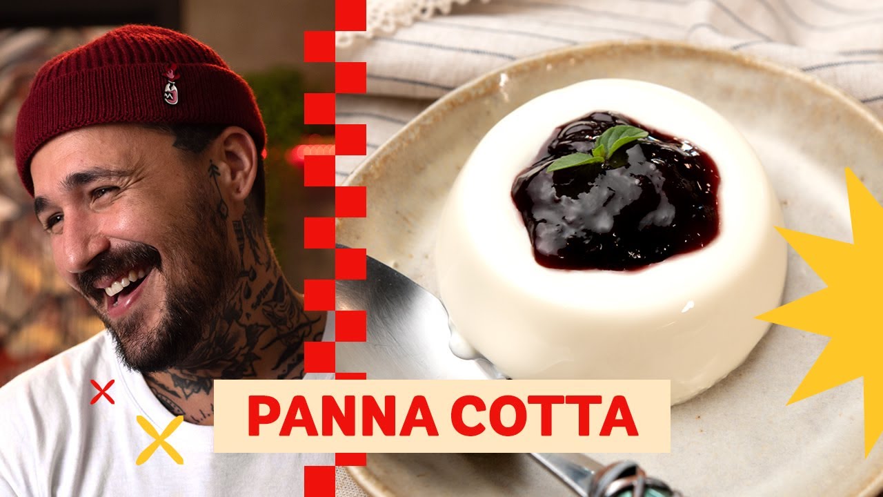 Aprenda a clássica Panna Cotta | Léo Abreu