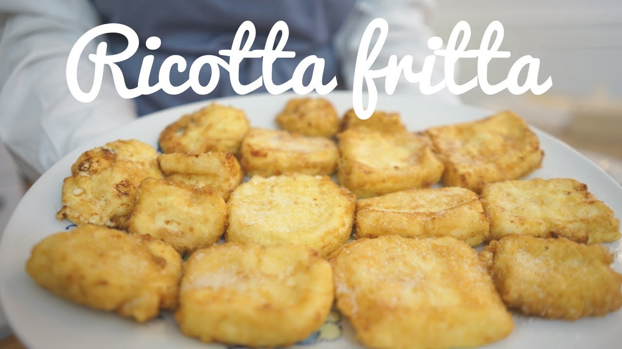 Ricotta fritta dolce pugliese | Il dolce della nonna in 5 minuti!