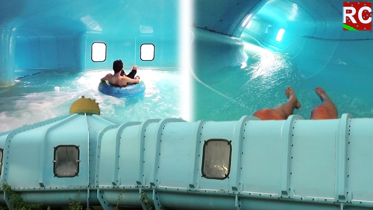 Atlantis Herzogenaurach - Crazy River (rasante Reifenrutsche mit Zwischenbecken)