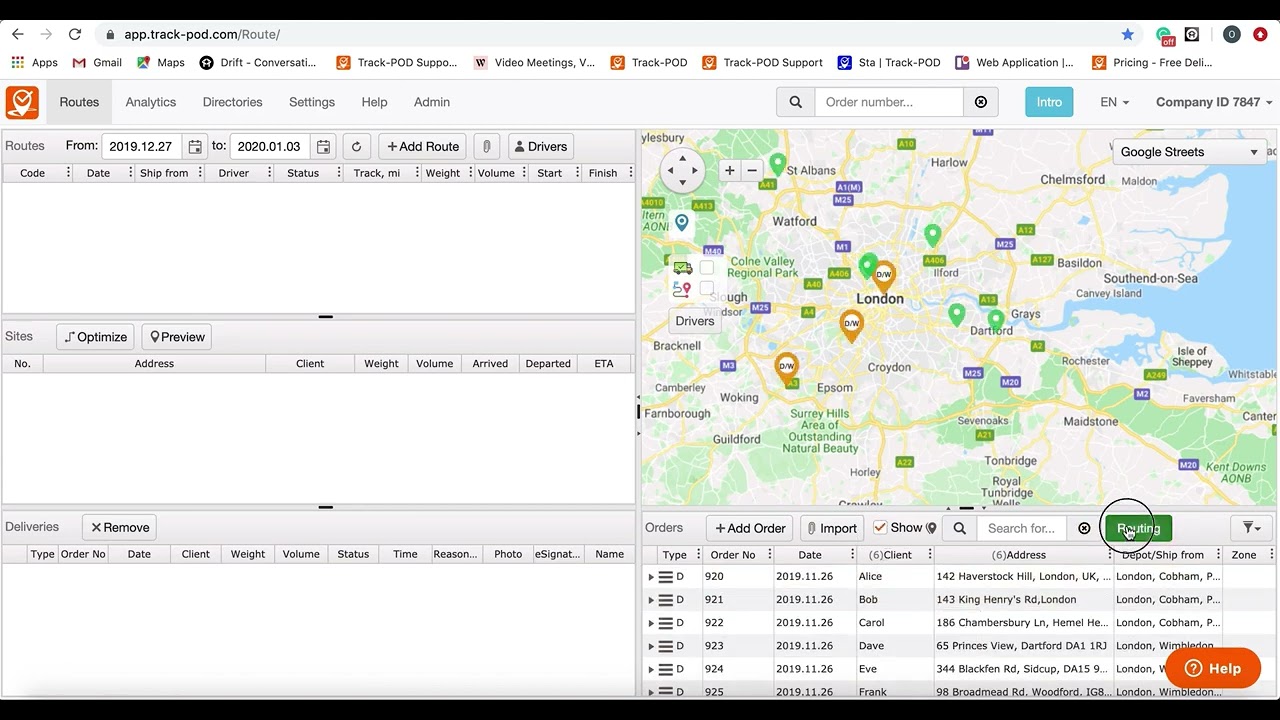 Automated routing with fleet optimization