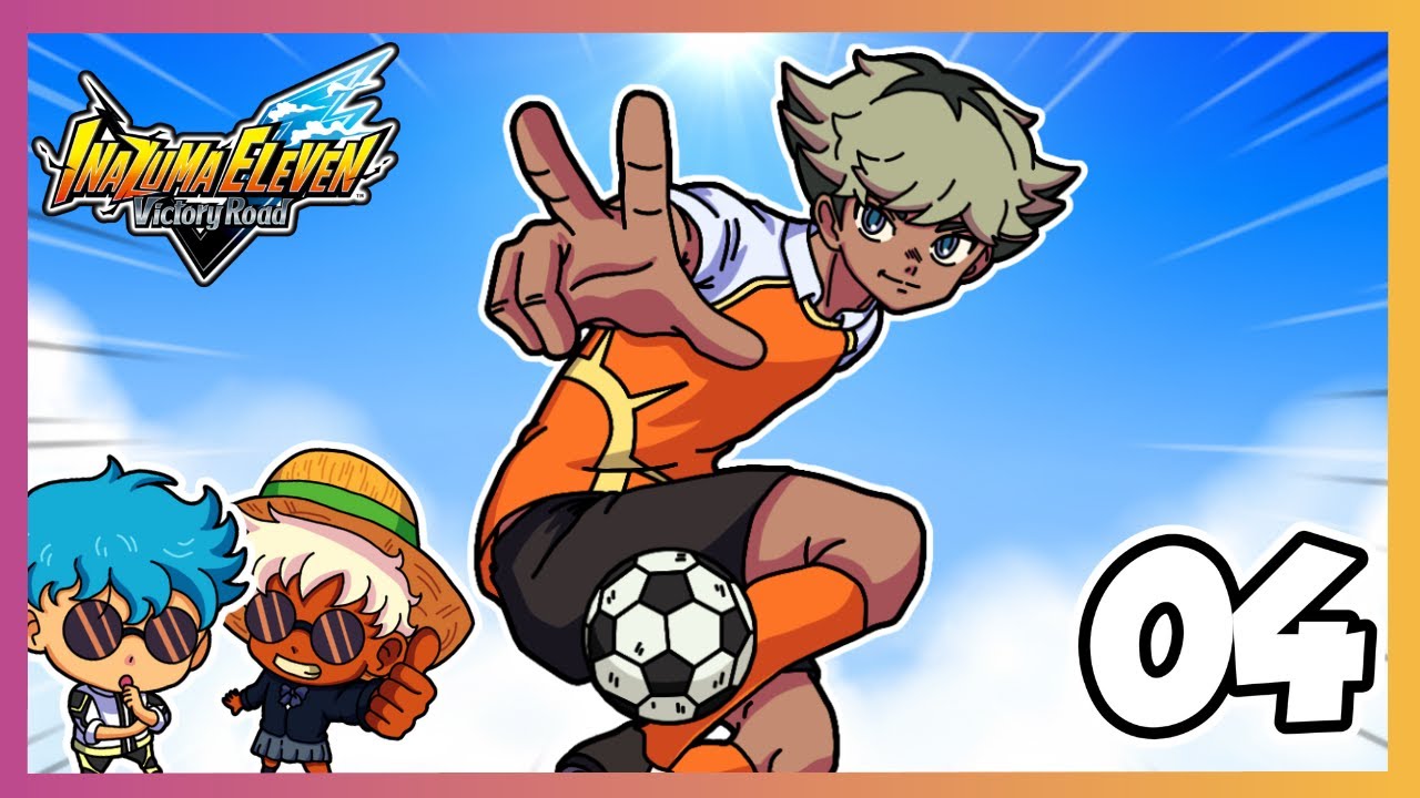 O FUTEBOL de SEI SORAMIYA BRILHA Como o SOL | Inazuma Eleven: Victory Road Modo História #04