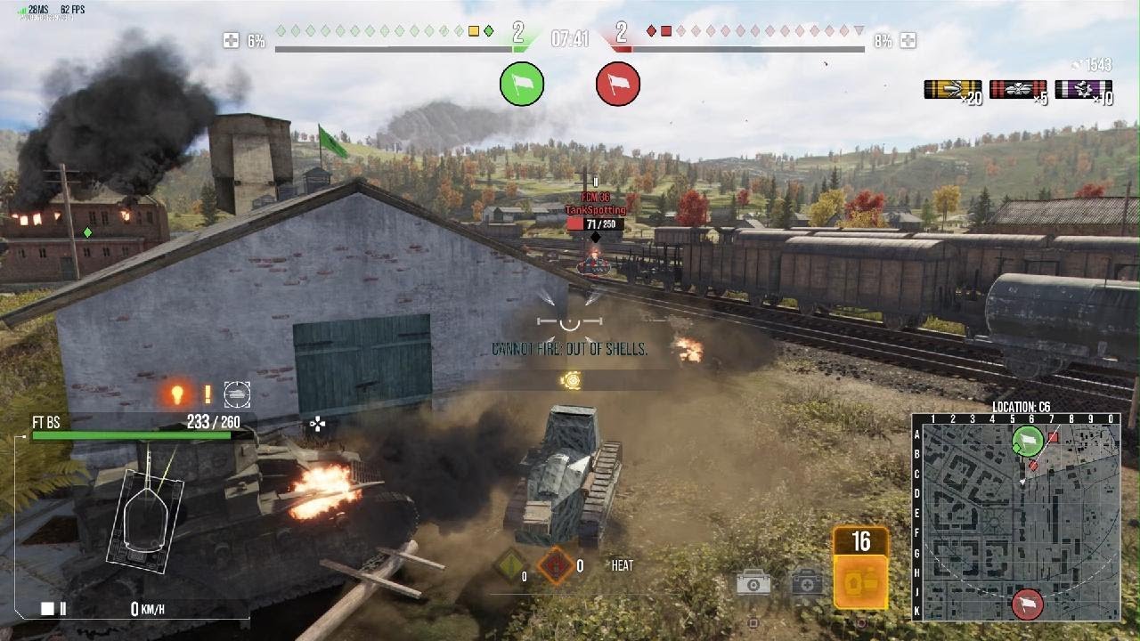 FT BS, Ace Tanker (#334), 5 Kills, 1.5k damage (WOT Modern Armor - Battle Tier: III)