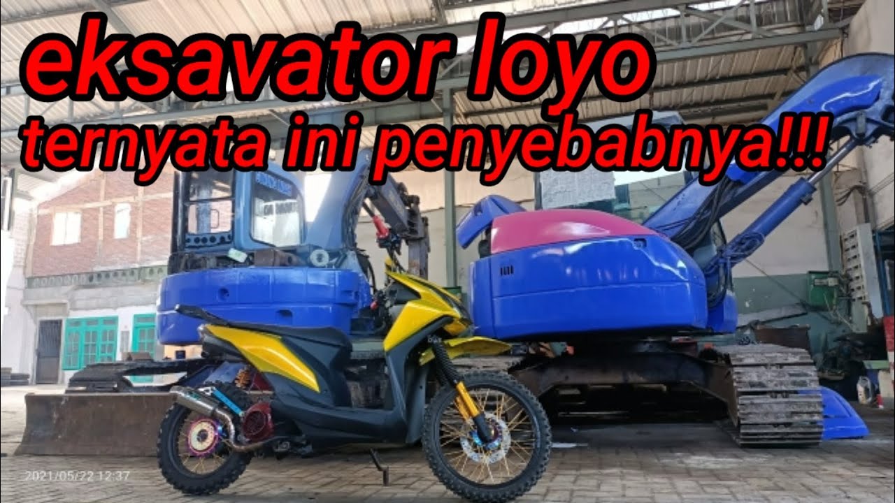 Setting excavator  komatsu pc78uu tidak bertenaga