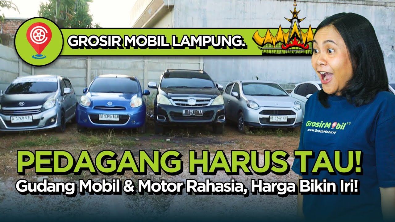 GAK PERCAYA ADA GUDANG MOBIL & MOTOR SEMURAH INI DI LAMPUNG? NONTON, BUKTIIN SENDIRI, STOK LENGKAP!