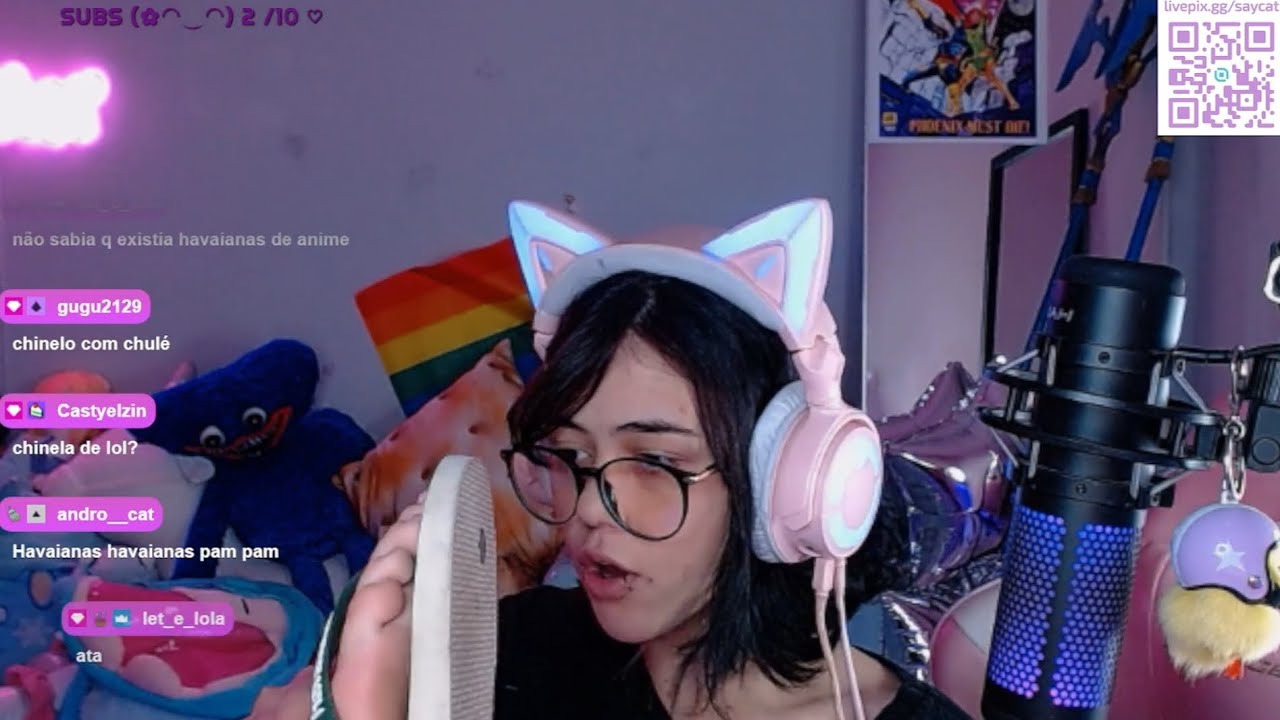 Sola do pé  da Saycat