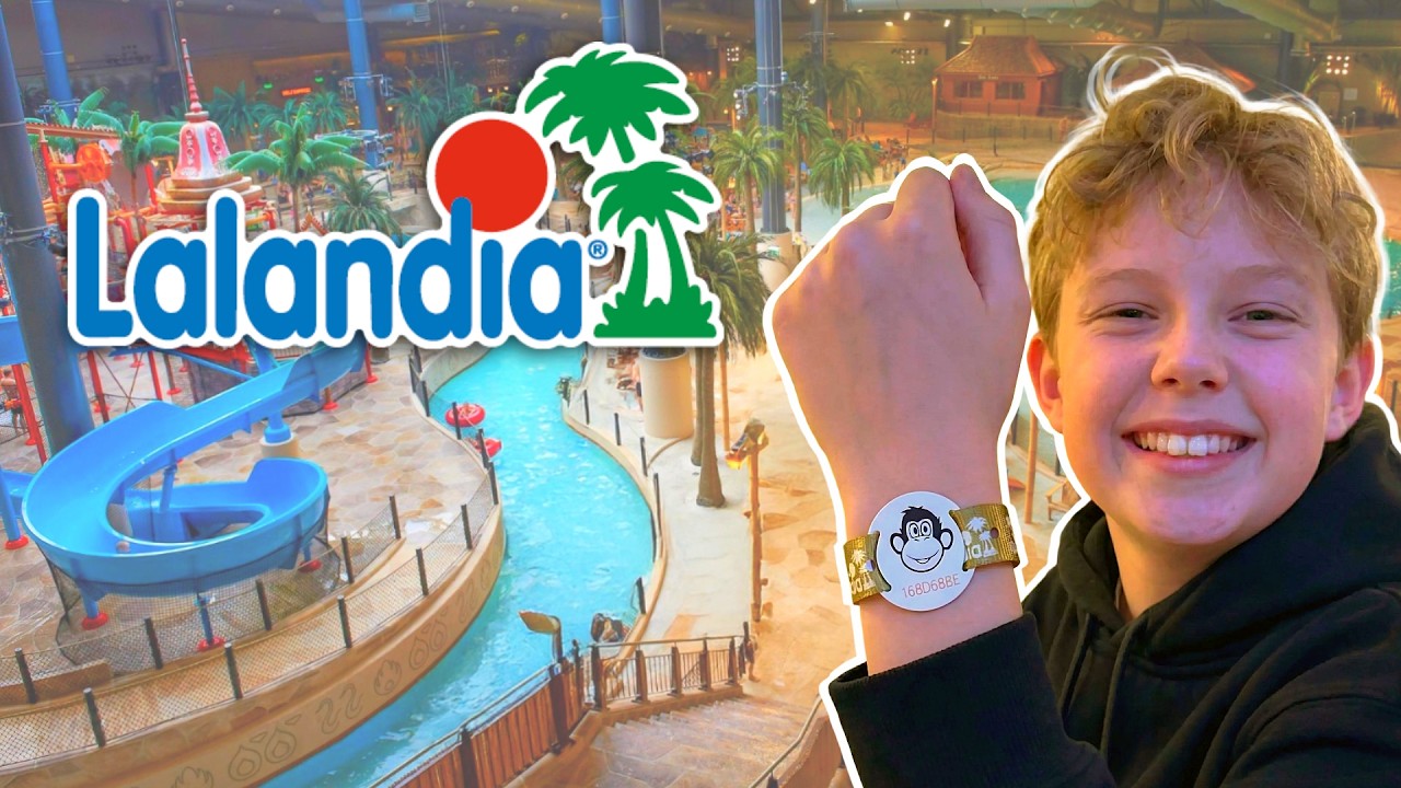 ER DET HER DANMARKS VILDESTE BADELAND?!  Lalandia Aquadome & Zipline