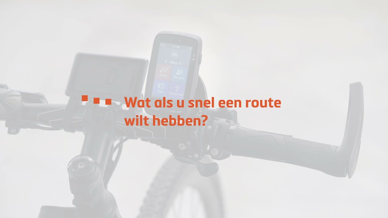 Cyclo™ Discover Series | How to | Find routes with MioShare™ App (NL)