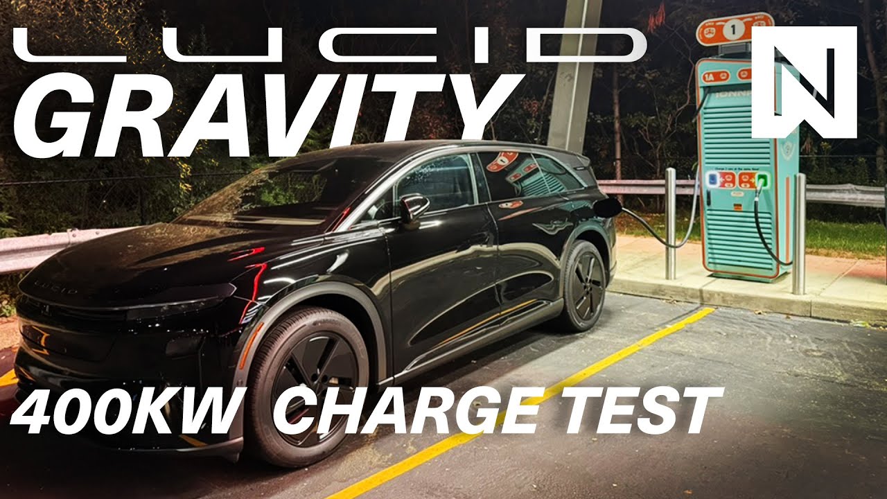 Gravity Charging Test -- 0% to 100% -- 400kW Charger  iONNA