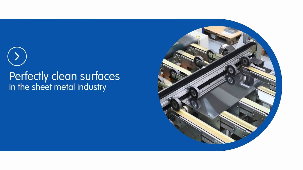 Efficient Cleaning Technology for Sheet Metal