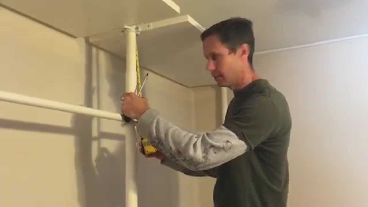 DIY Closet Install IKEA Stolmen