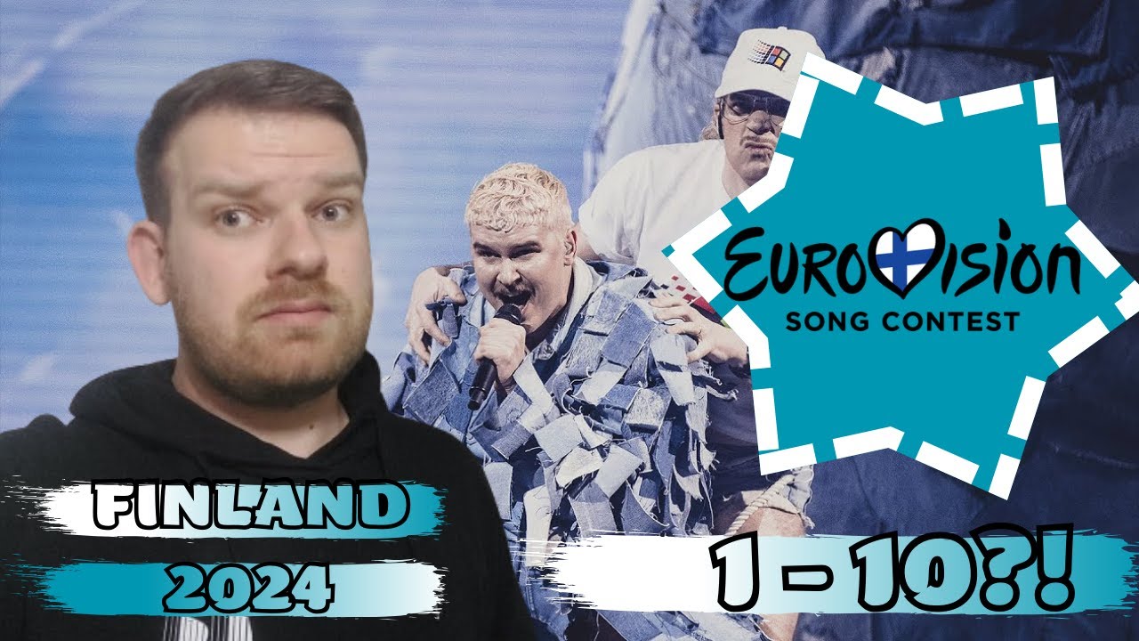 ESC 2024 | FI FINLAND FI REACTION | WINDOWS95MAN - NO RULES!