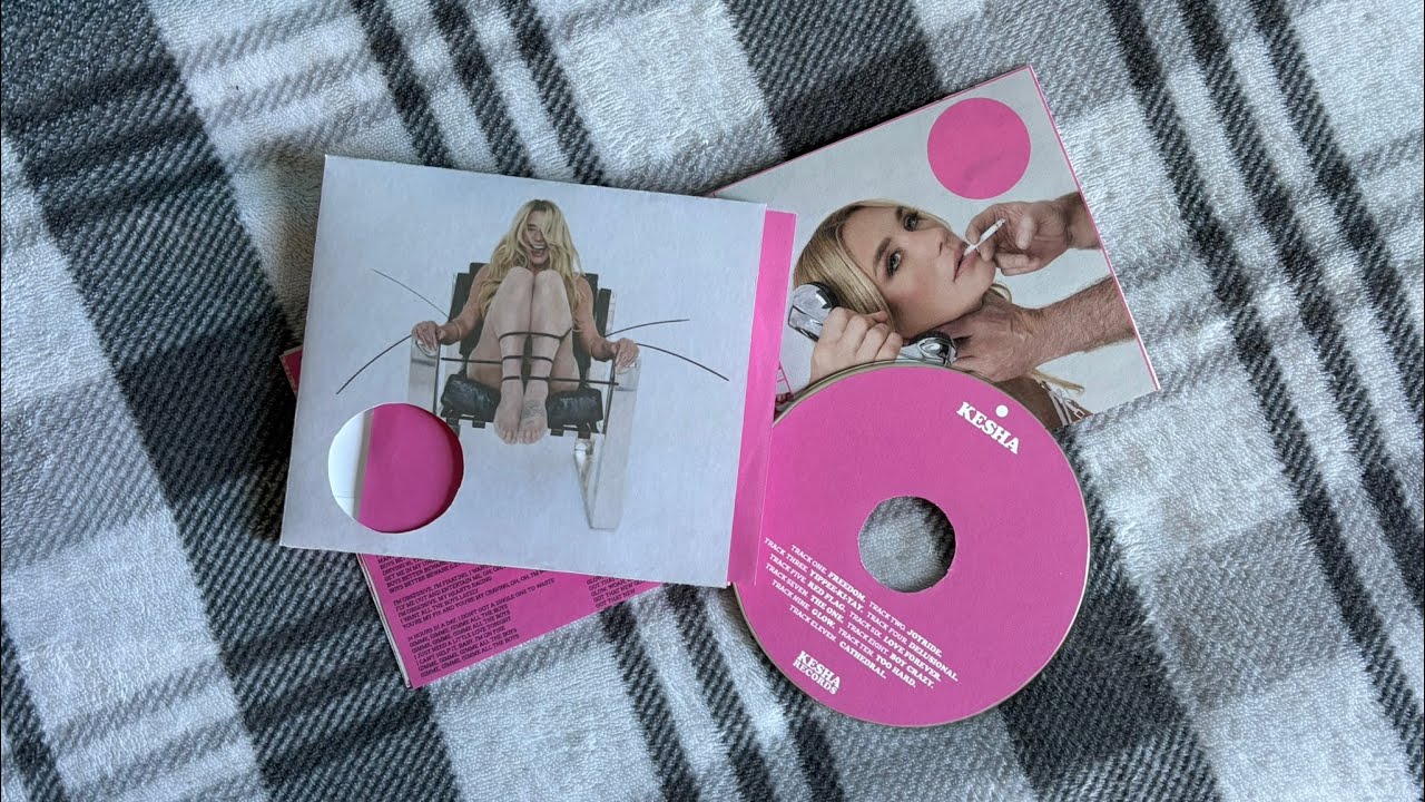 Kesha - &lsquo;.&rsquo; (PERIOD) Deluxe Digipak Fanmade CD Unboxing