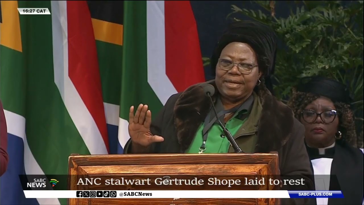 ANC stalwart Gertrude Shope laid to rest