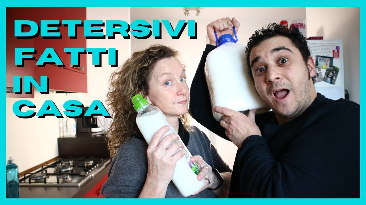 Detersivi ECOLOGICI fai da te Fatti in casa per RISPARMIARE sulla spesa e vivere SENZA PLASTICA