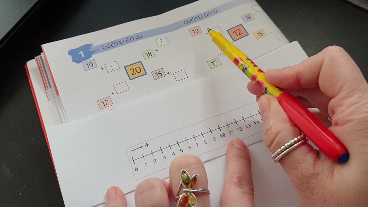 Matematika - 1. třída - jak na pavouky a pyramidy