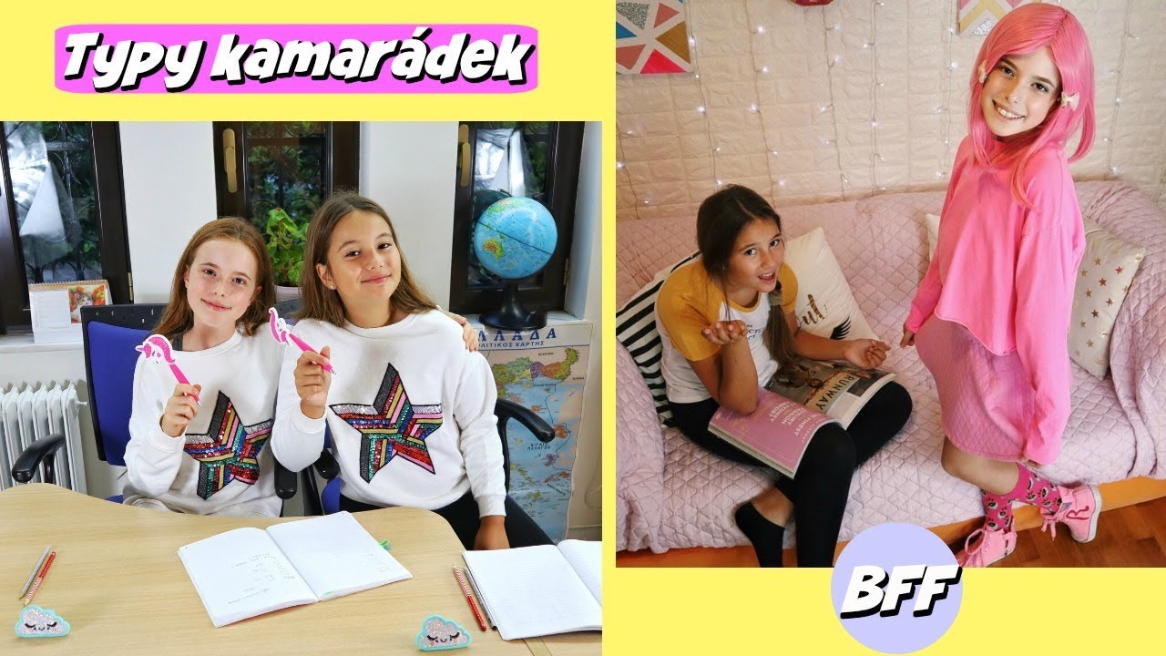 Typy nejlepších kamarádek - BFF