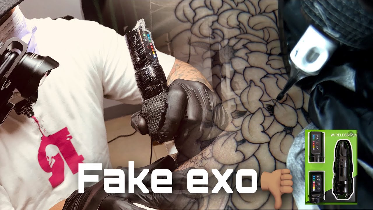 I used the FAKE  exo on real human skin and this is what happened