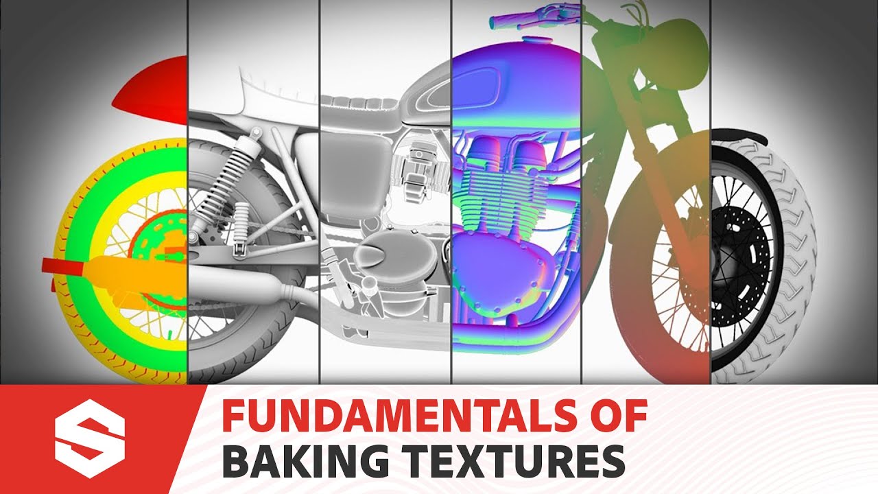 Substance Painter Tutorial – Fundamentals 05: Baking textures | Adobe Substance 3D