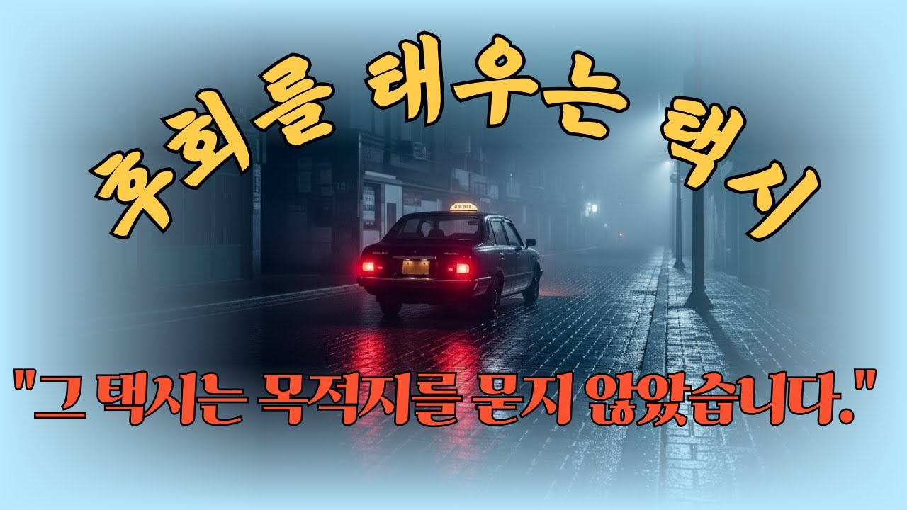 후회를 태우는 택시