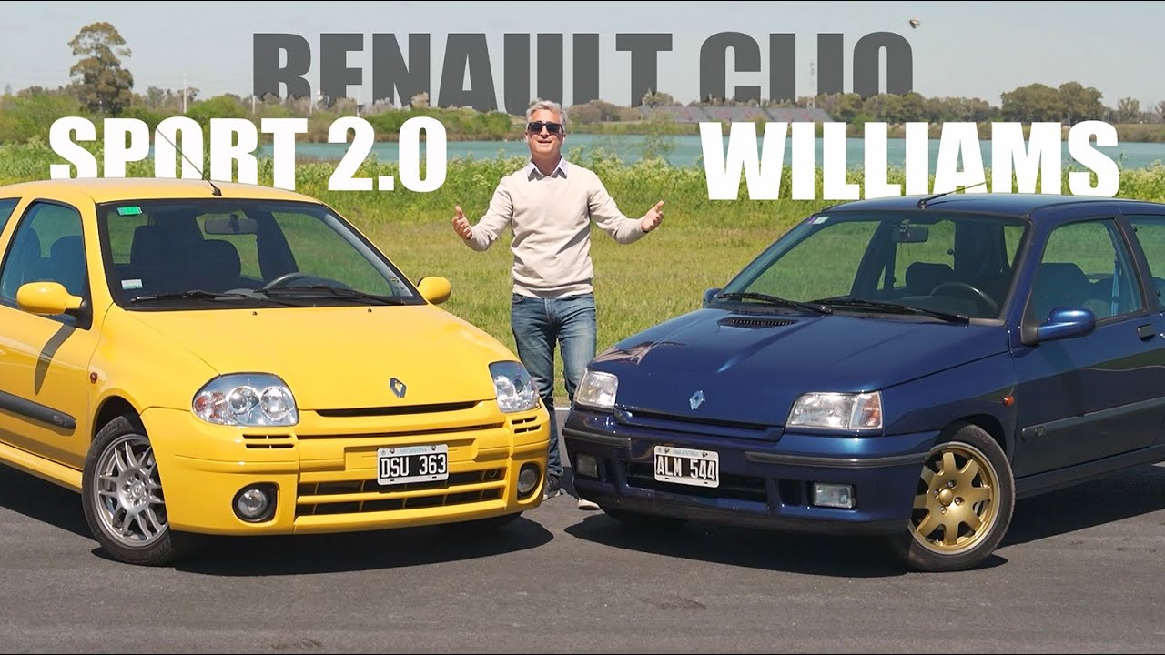 Renault Clio Williams y Clio Sport 2.0 - Clásicos - Matías Antico - TN Autos