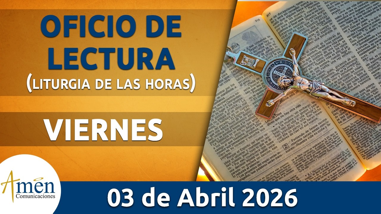 Oficio de Lectura de hoy Viernes Santo 03 Abril de 2026 #PadreCarlosYepes l Cat&oacute;lica l Semana Santa