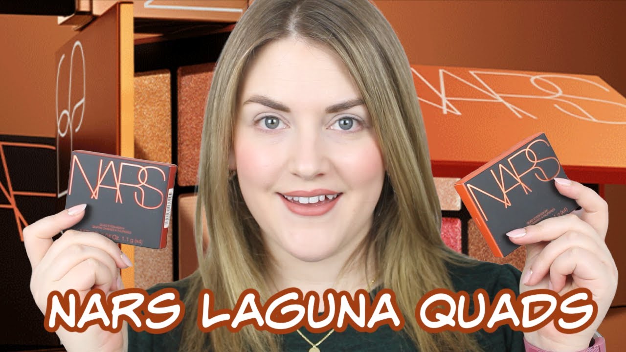 NEW NARS LAGUNA EYESHADOW QUADS | Review and Comparisons