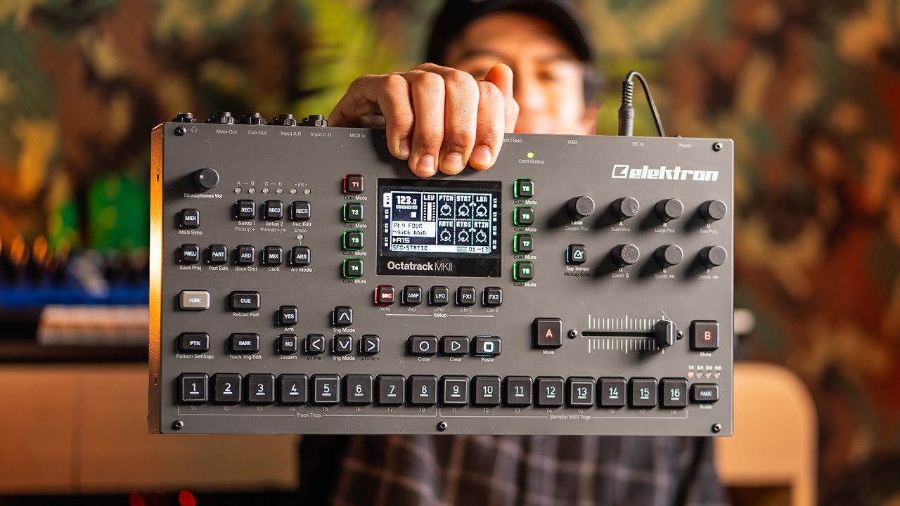 Octatrack ONLY live set prep!